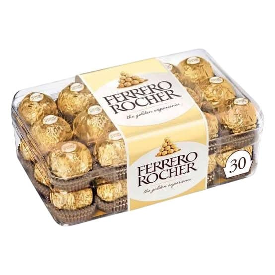Bombom Ferrero Rocher 375G Cx 30PCS